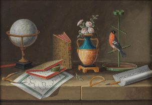 Attributed to Johann Rudolf Feyerabend, called Lelong (Basel 1749-1814) Four kitchen still lifes...