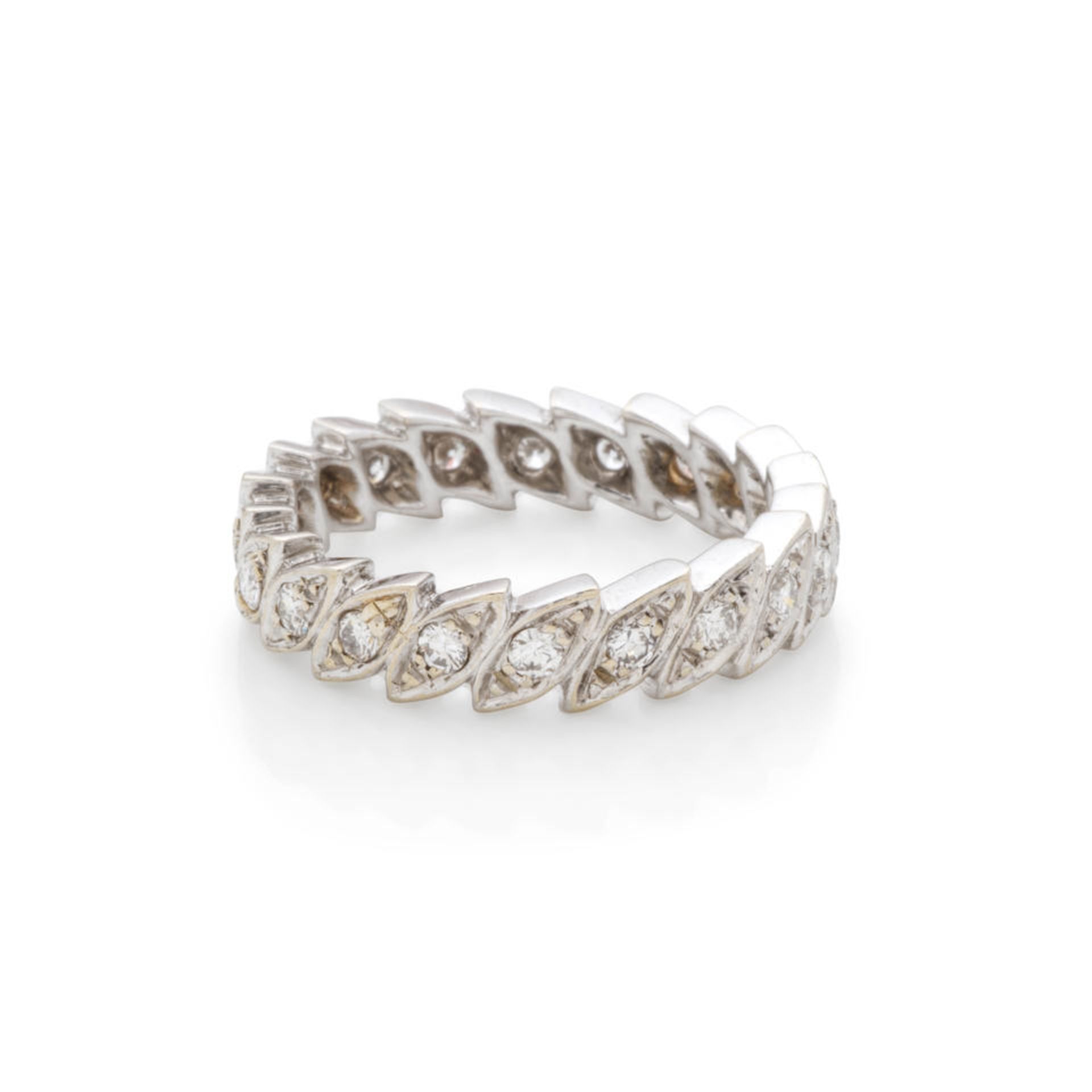 DIAMOND ETERNITY RING ALLIANCE AMERICAINE DIAMANTS