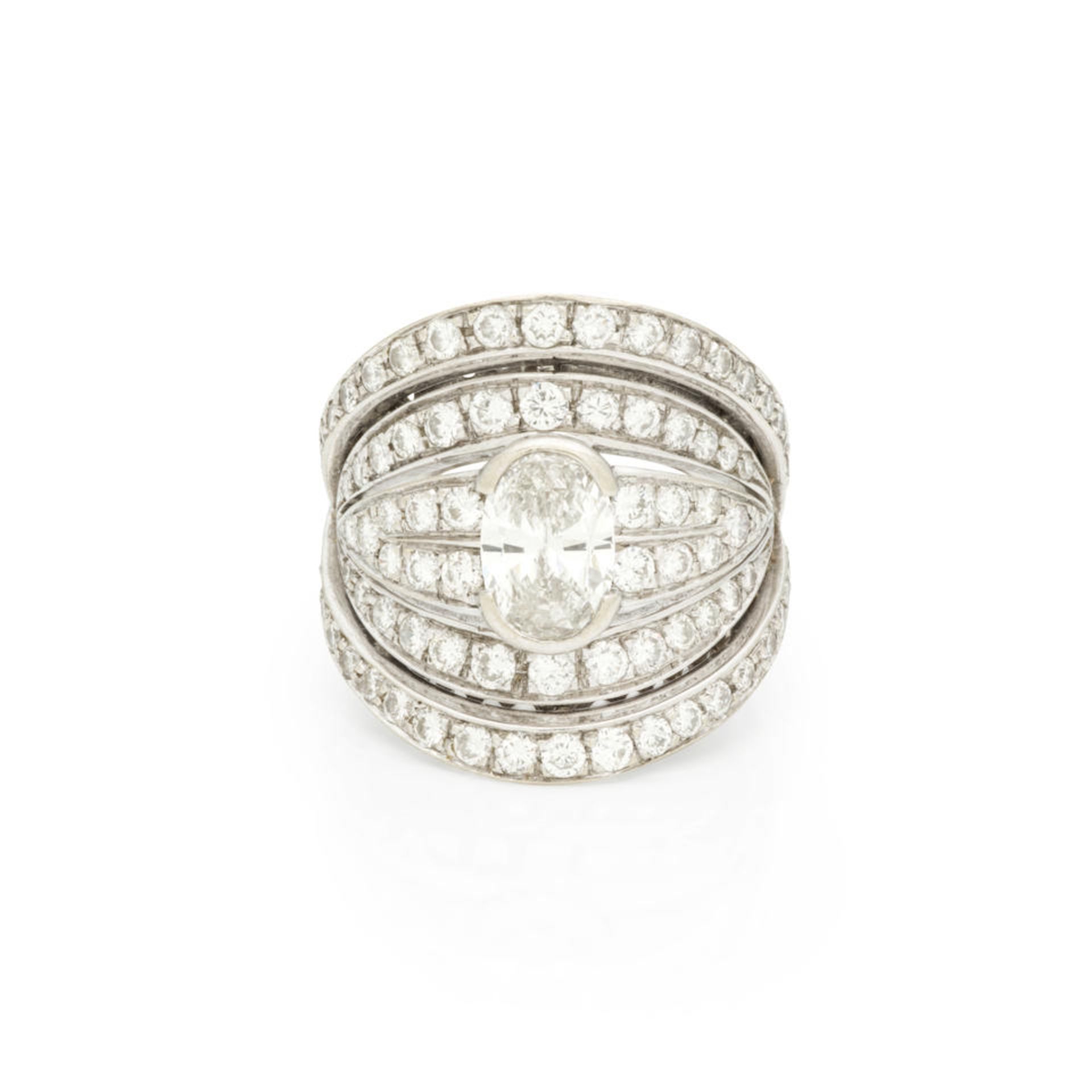 DIAMOND RING BAGUE DIAMANTS