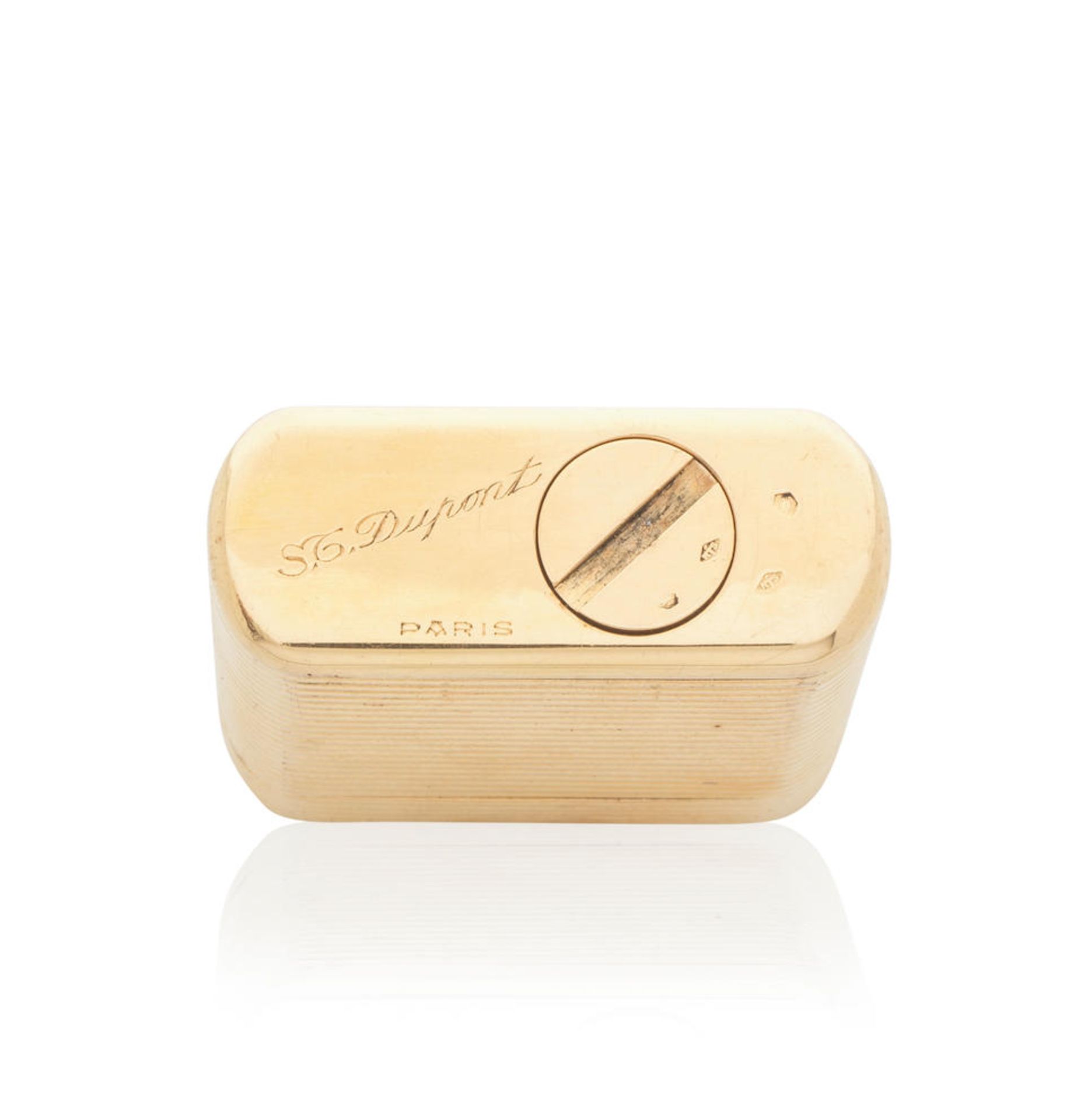 S.T. DUPONT: GOLD LIGHTER S.T. DUPONT: BRIQUET OR - Bild 2 aus 2