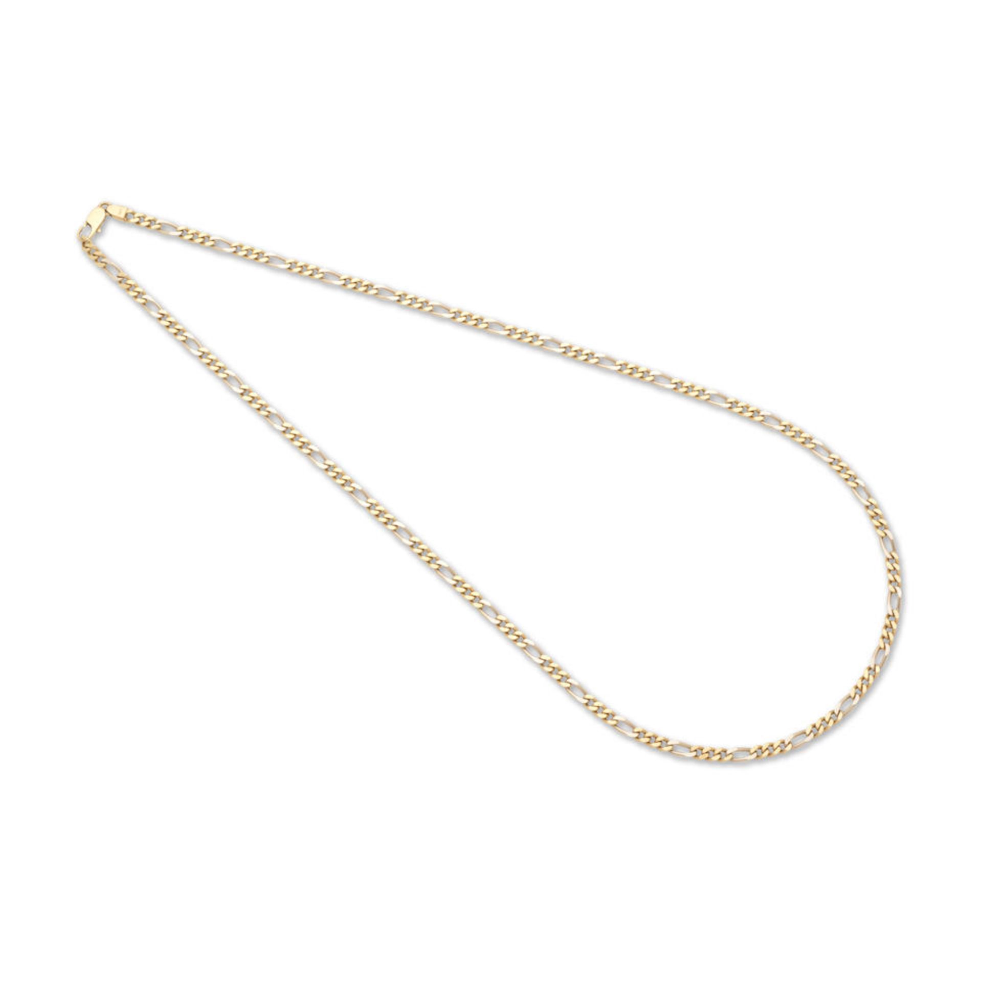 GOLD CHAIN NECKLACE COLLIER OR