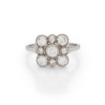 DIAMOND RING BAGUE DIAMANTS