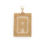 GOLD PENDANT PENDENTIF OR