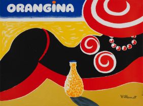 BERNARD VILLEMOT (1911-1989) ORANGINA