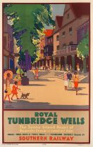 LEONARD RICHMOND (1889-1965) SOUTHERN RAILWAY. Royal Tunbridge Wells