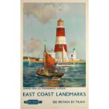 FRANK H. MASON R.I. (1876-1965) EAST COAST LANDMARKS, Orford Ness near Woodbridge, Suffolk. Brit...