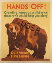 WILLARD FREDERIC ELMES (1900-1956) HANDS OFF! USSR