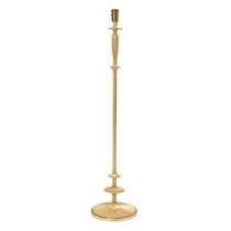 AN ALEXA HAMPTON FOR VISUAL COMFORT GILT COMPOSITION FLOOR LAMP,