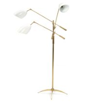 AN AERNIN SOMMERARD TRIPLE-ARM FLOOR LAMP,