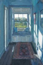 HECTOR MCDONNELL (Irish, born 1947) Tullynally, Top Floor Window framed 33.25 x 23.0 x 3.5 cm (1...