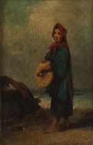 George Chinnery (London 1774-1852 Macau) Portrait of a sampan girl, Macau