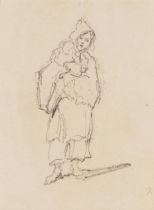 George Chinnery (London 1774-1852 Macau) Study of a seated Tanka woman; and Study of a Tanka wom...