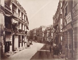 HONG KONG AND JAPAN - PHOTOGRAPHY Two nineteenth century albums of views of Hong Kong and Kowloo...