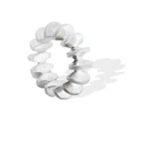 A Georg Jensen silver Clementine bracelet, designed by Nanna & Jorgen Ditzel,