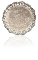 An Edwardian silver salver By Mappin and Webb, Sheffield, 1903