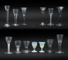 A Collection of Drinking Glasses 18th/19th Century