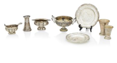 A Collection of Swedish silver Various makers and dates (8)