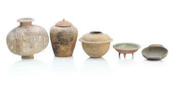 A group of Chinese Han and Song Dynasty vessels