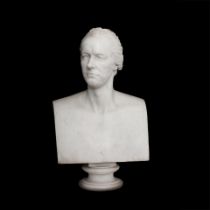 After Joseph Nollekens (British, 1737-1823) A marble bust of William Pitt the younger