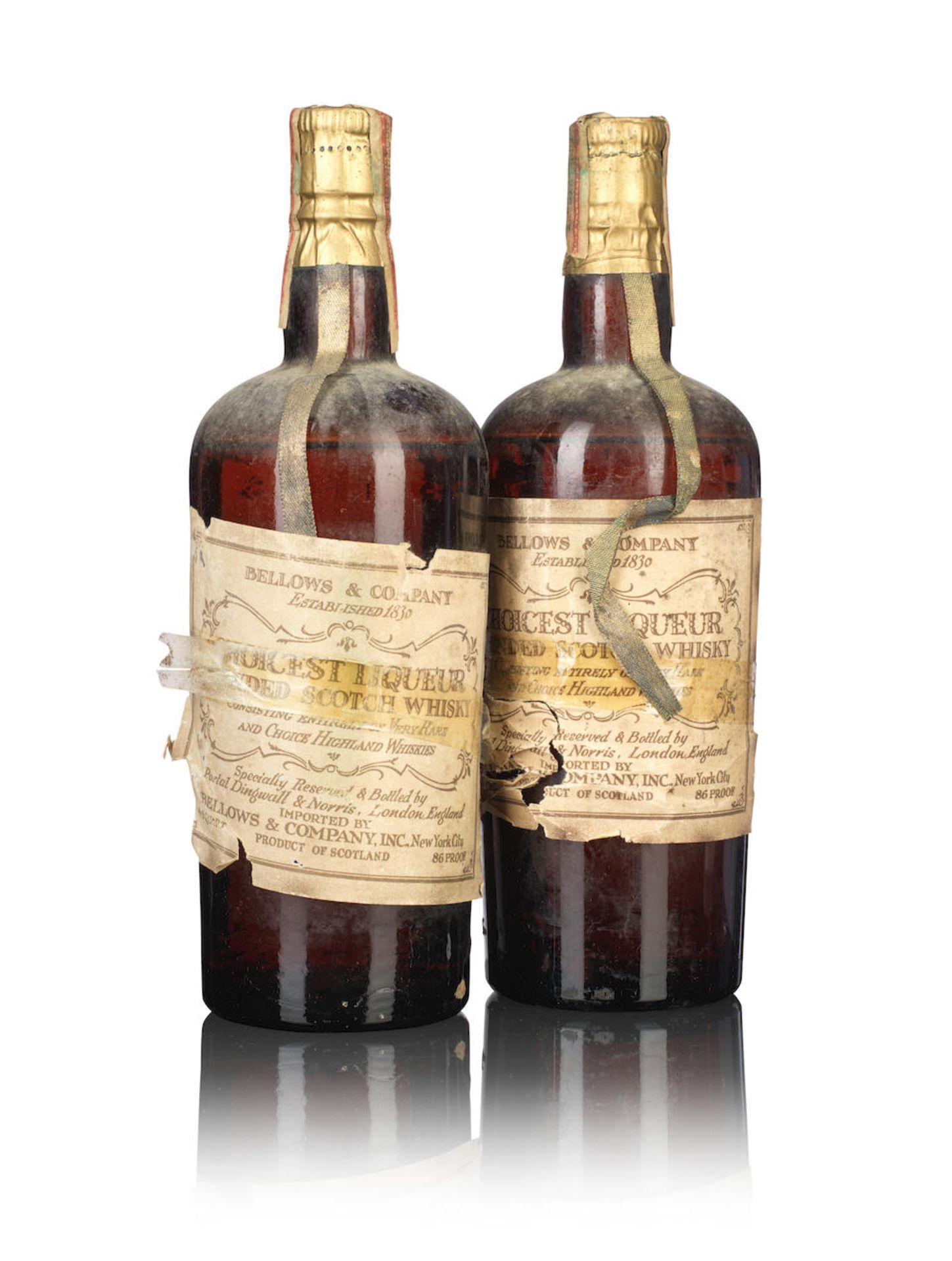 Bellows & Company Choicest Liqueurs Scotch Whisky (2)