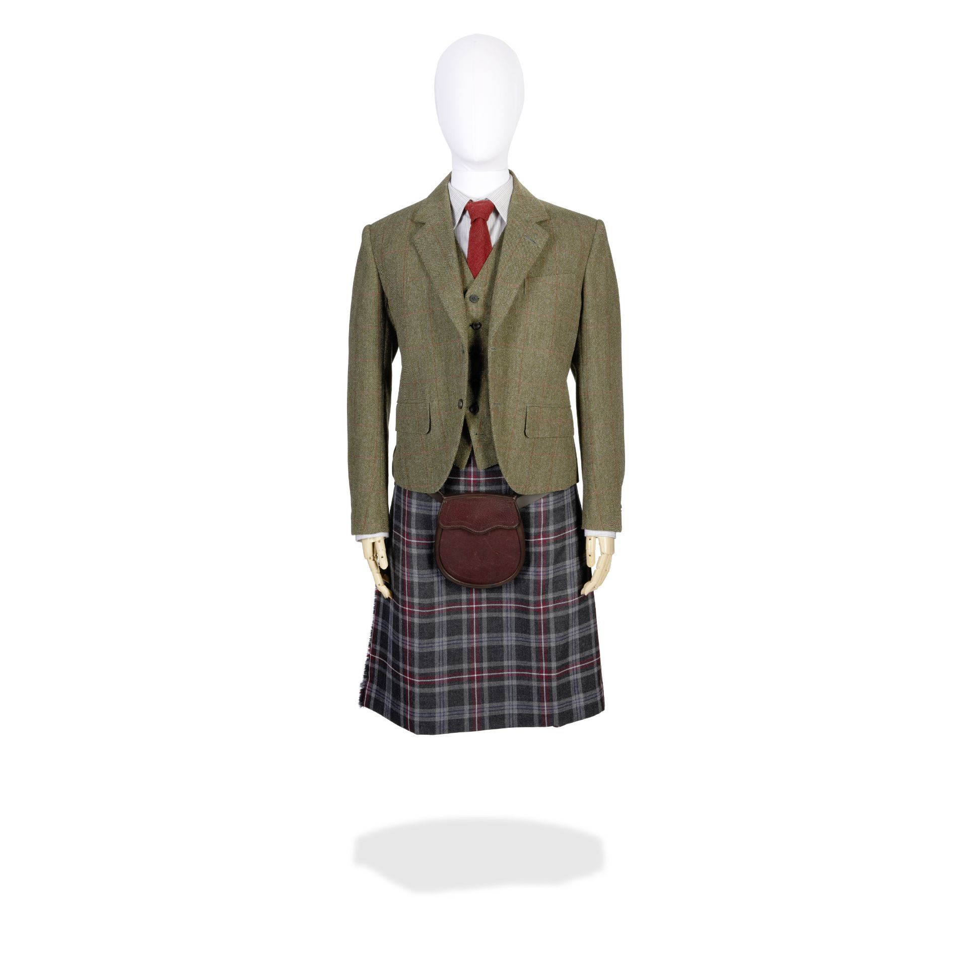 Tobias Menzies (as Prince Philip): A tweed jacket, waistcoat and kilt Season 4, Episode 2, 'The ...