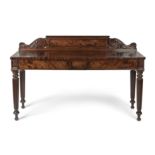A William IV mahogany serving table, in the manner of Gillows First seen in Season 1, in the Buc...