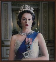Contemporary School Claire Foy (as the Queen) A colour photographic printtogether with one other...