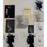 Olivia Colman (as the Queen): The design process for the creation of the Stamp Portrait Season 3...