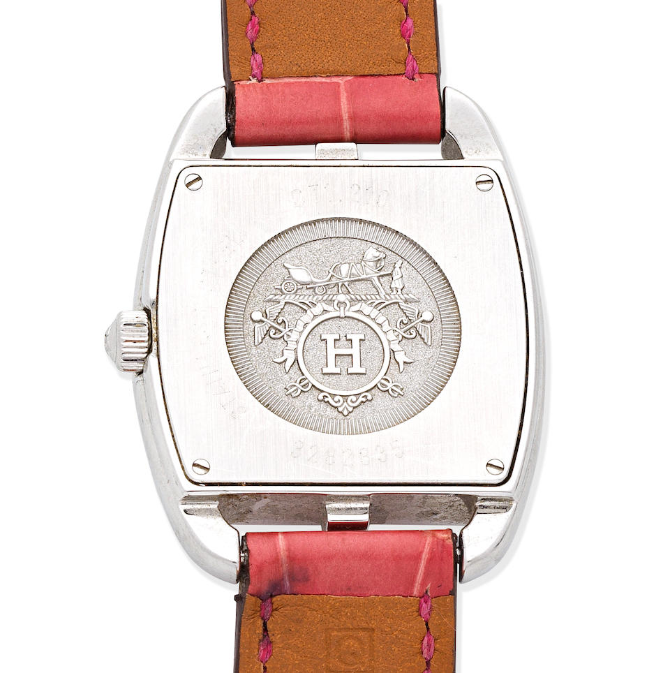 Hermès. A lady's stainless steel quartz wristwatch Cape Cod, Ref: CT1.210, Circa 2000 - Image 3 of 5