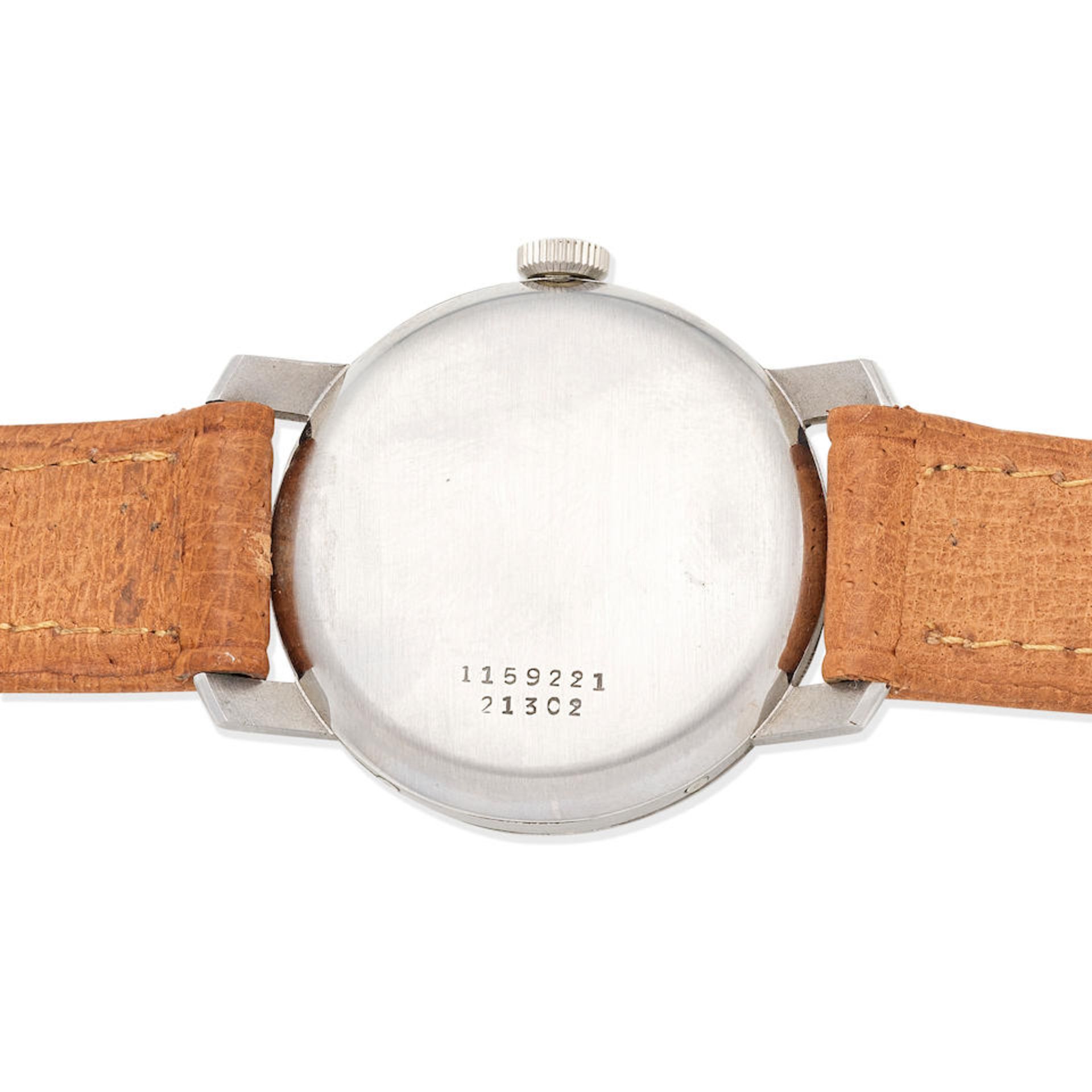 Universal Genève. A stainless steel manual wind triple calendar wristwatch Ref: 21302, Circ... - Image 4 of 5