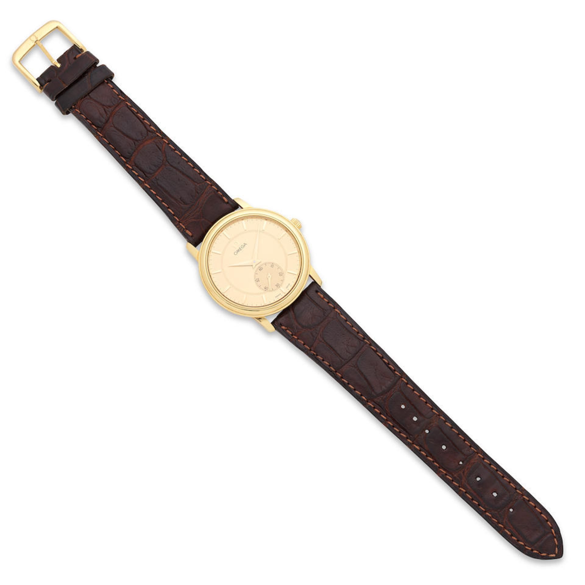Omega. An 18K gold manual wind wristwatch De Ville, Ref: 4620, Circa 1994 - Bild 5 aus 6