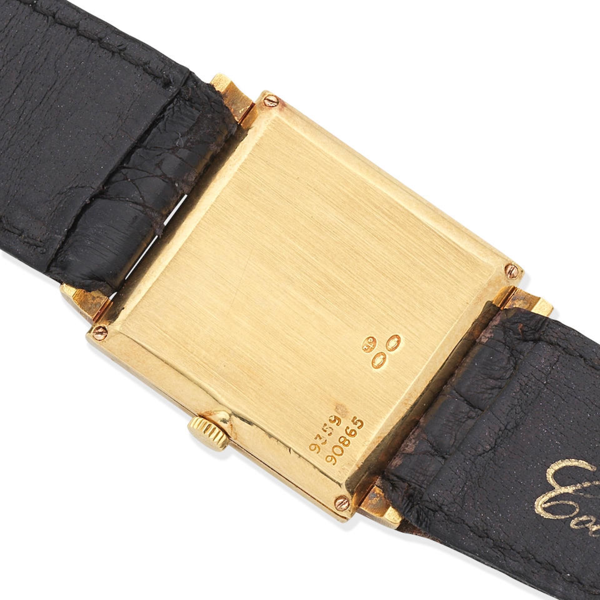 Piaget. An 18K gold manual wind wristwatch Ref: 9359, Circa 1990 - Image 4 of 5