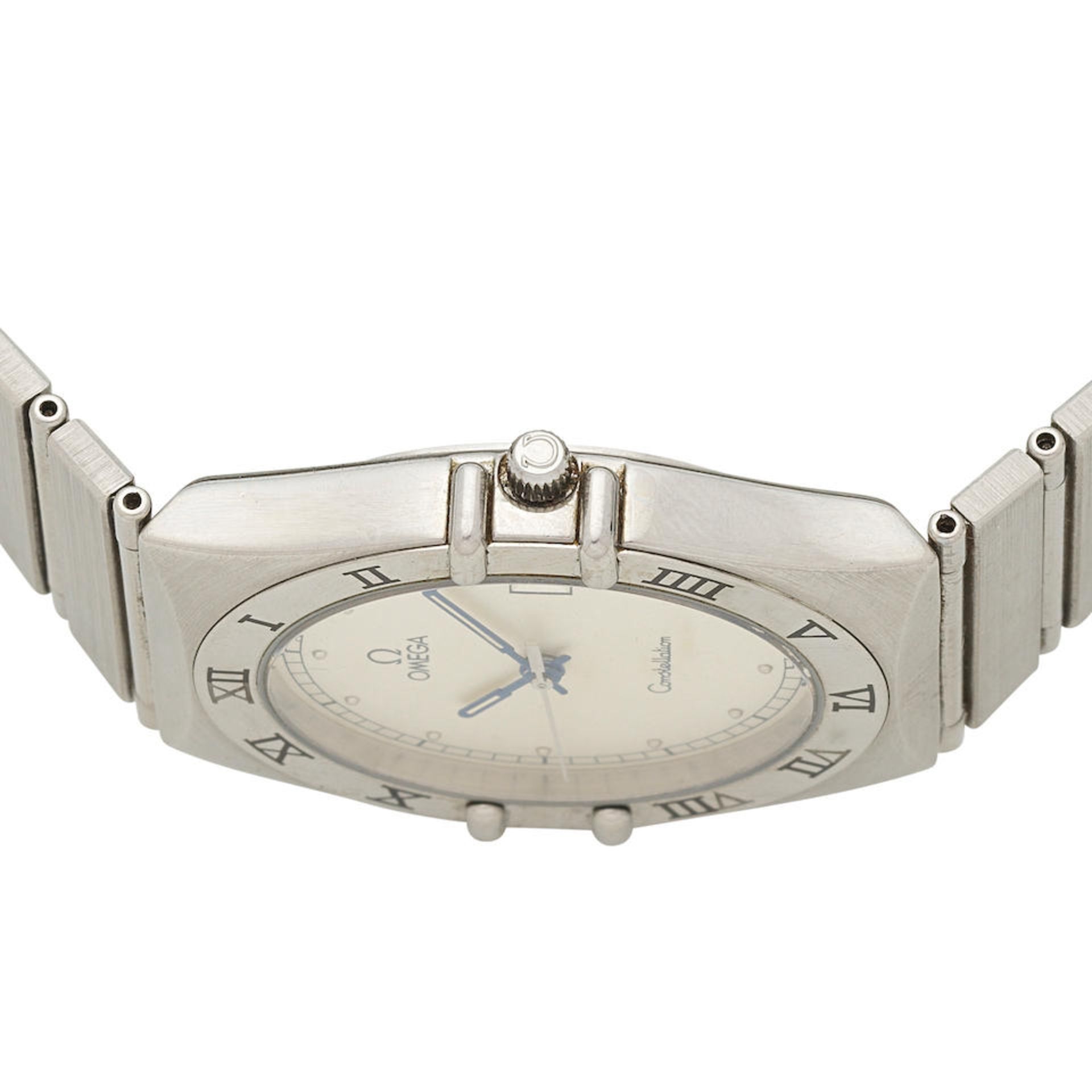 Omega. A stainless steel quartz calendar bracelet watch Constellation, Ref: 396.1070.1, Circa 1993 - Bild 4 aus 4
