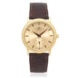 Omega. An 18K gold manual wind wristwatch De Ville, Ref: 4620, Circa 1994