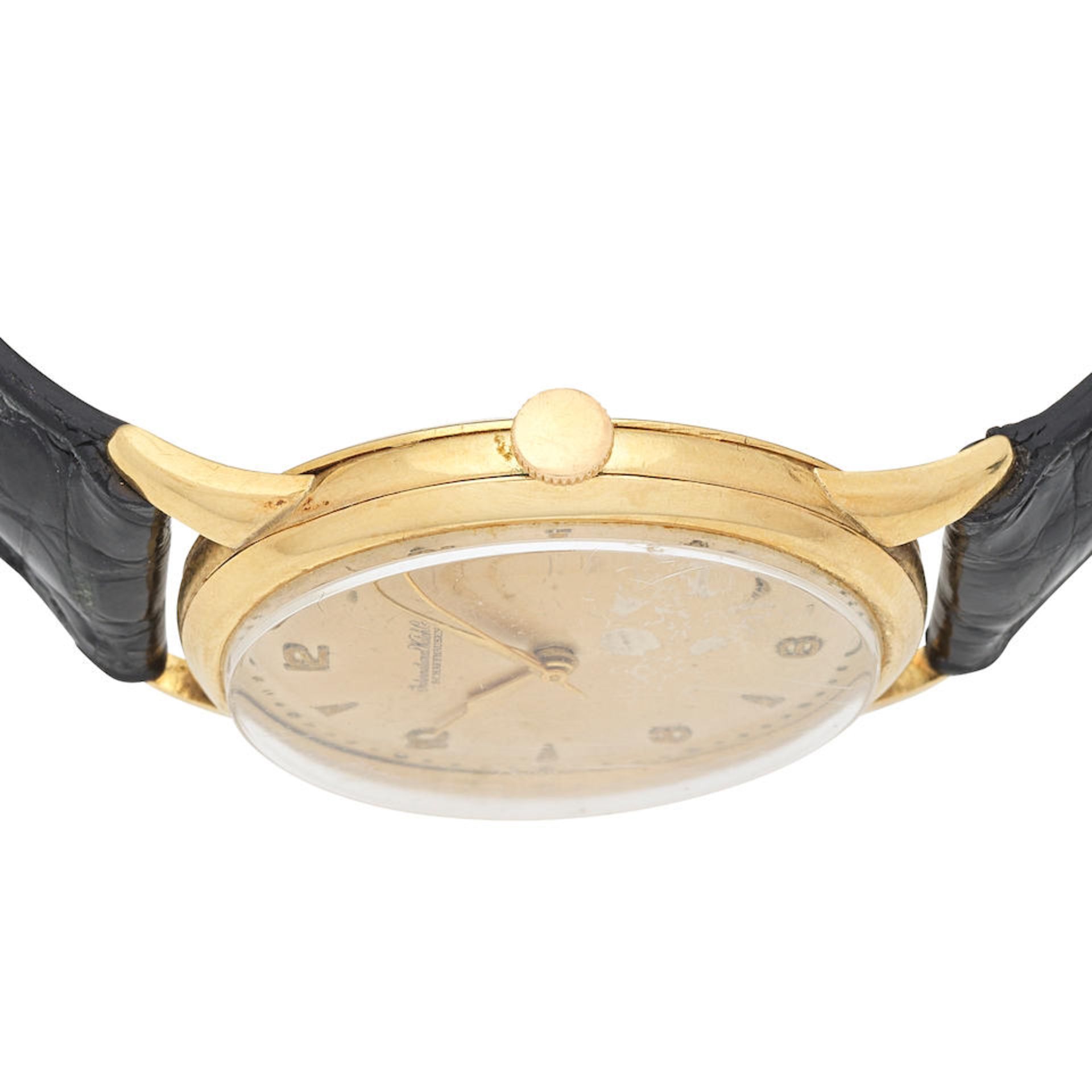 International Watch Company, Schaffhausen. An 18K gold manual wind wristwatch Circa 1946 - Bild 3 aus 3