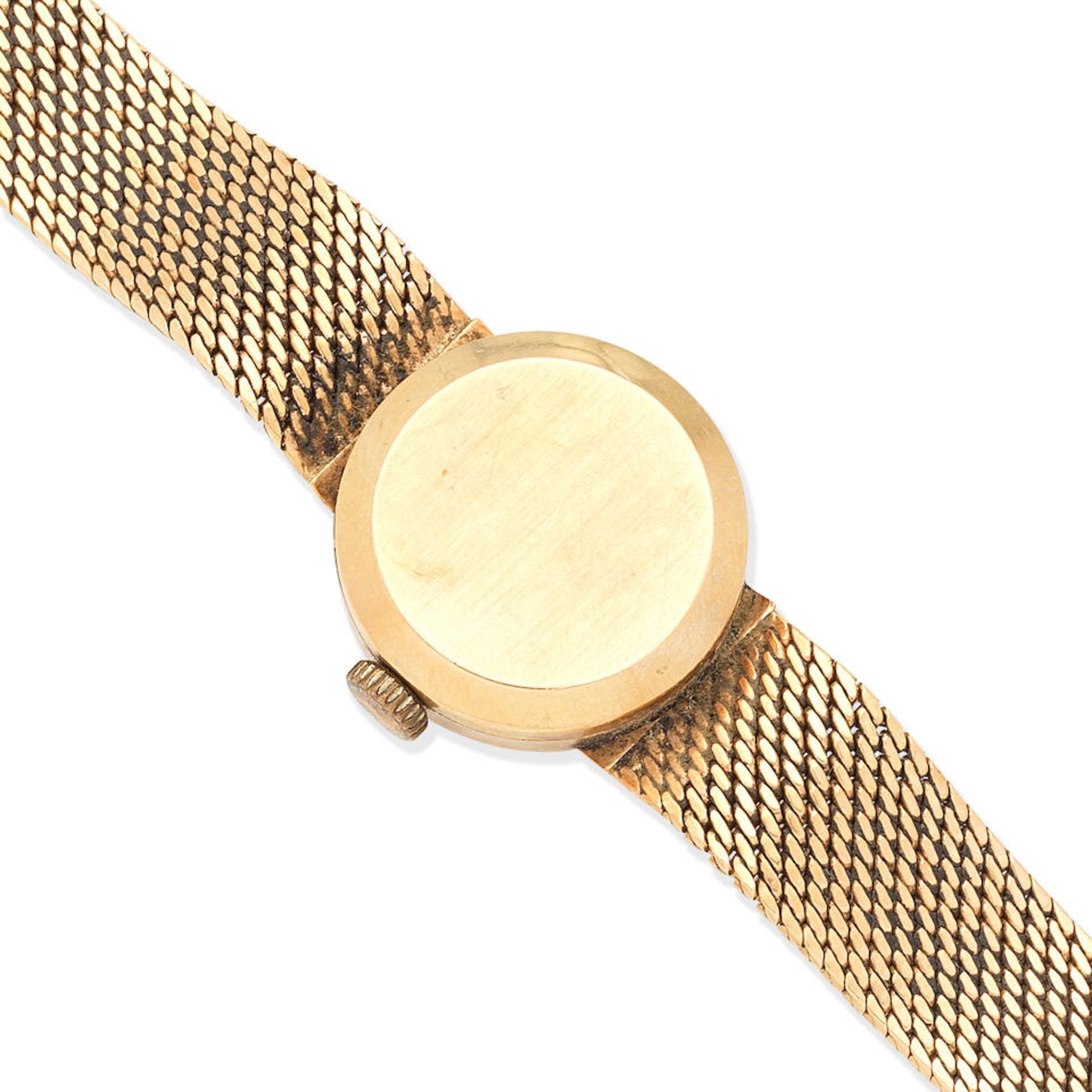 Tissot. A lady's 18K gold manual wind bracelet watch Circa 1980 - Bild 4 aus 5