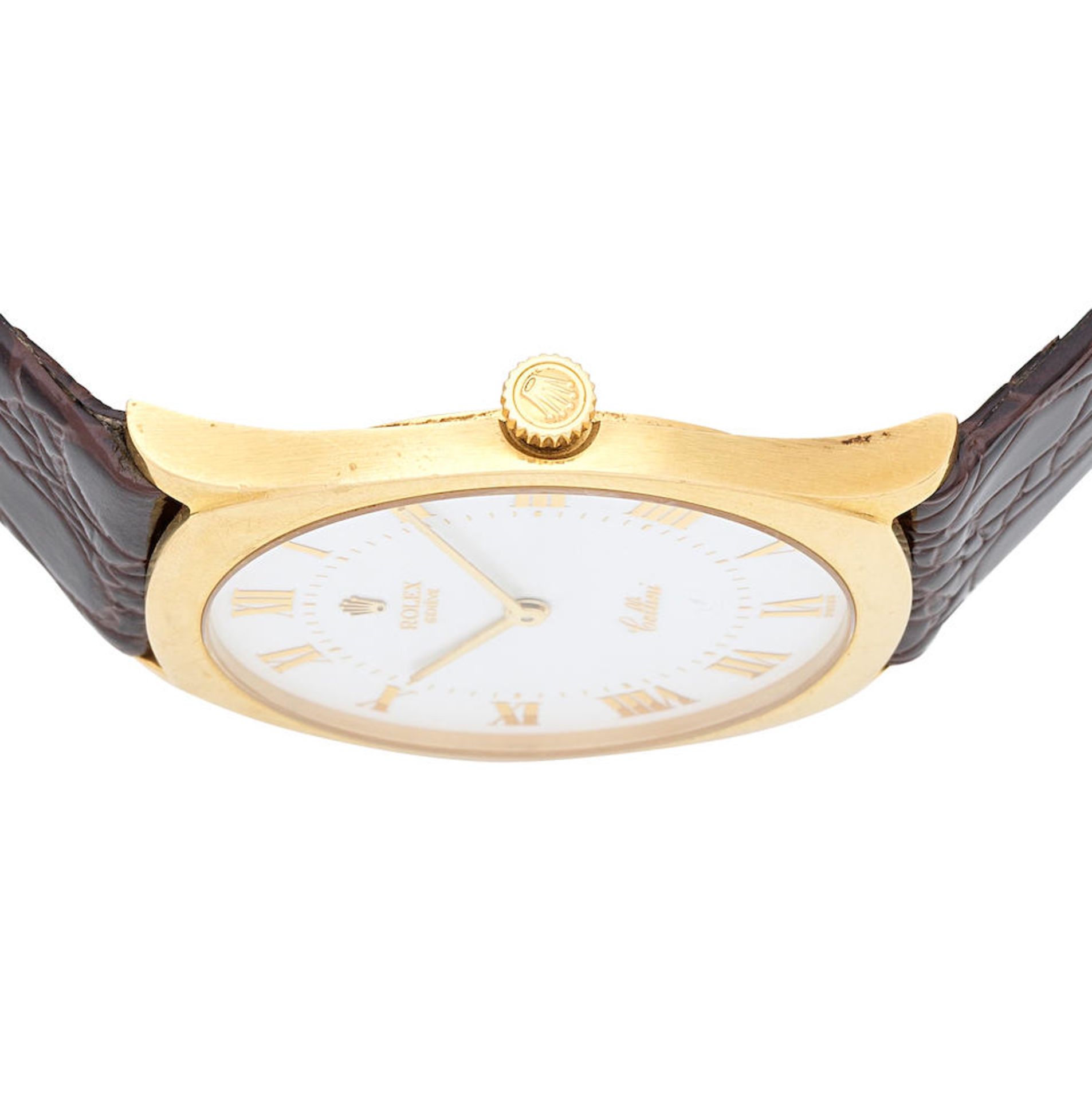 Rolex. An 18K gold manual wind wristwatch Cellini, Ref: 4133, Circa 1981 - Bild 3 aus 5
