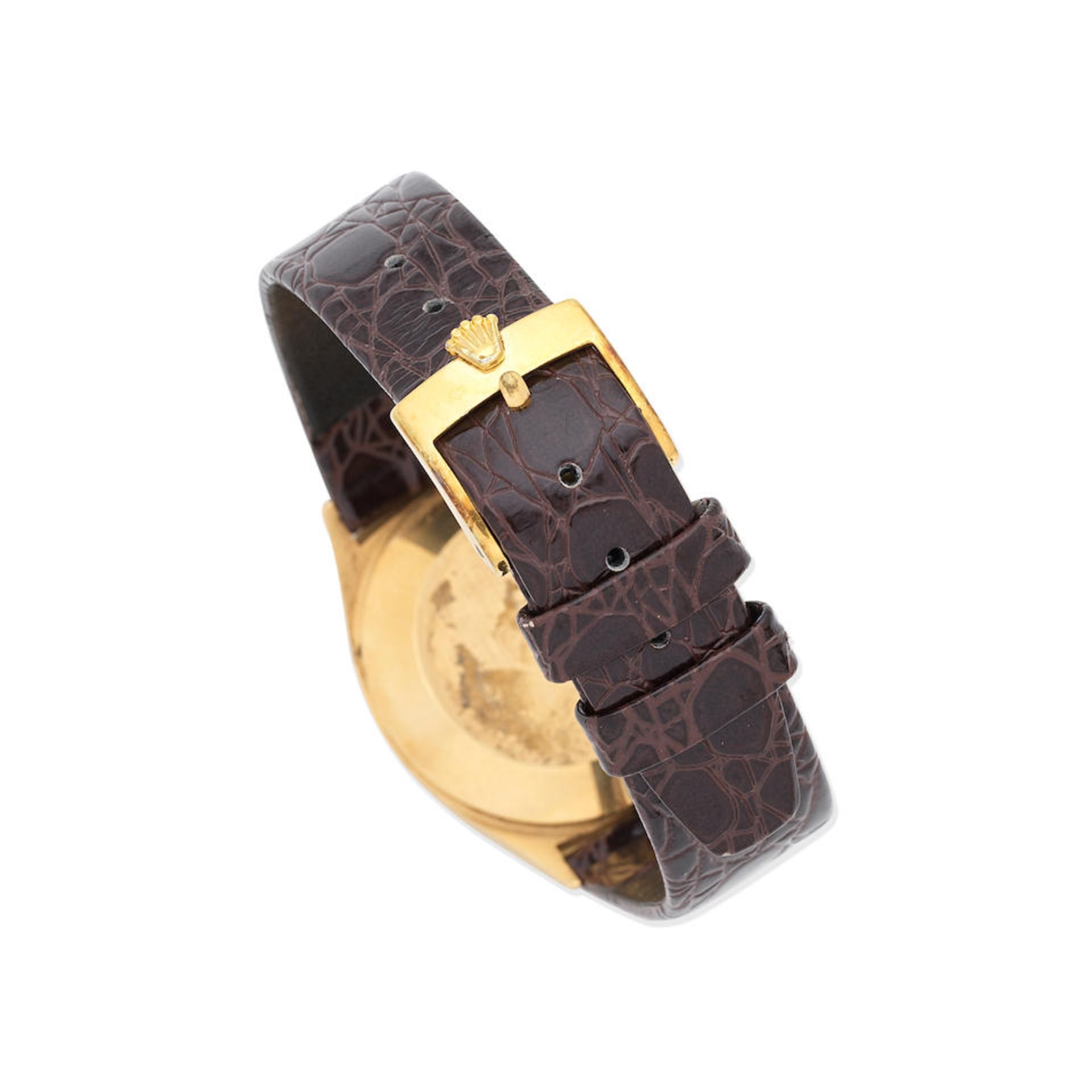 Rolex. An 18K gold manual wind wristwatch Cellini, Ref: 4133, Circa 1981 - Bild 4 aus 5