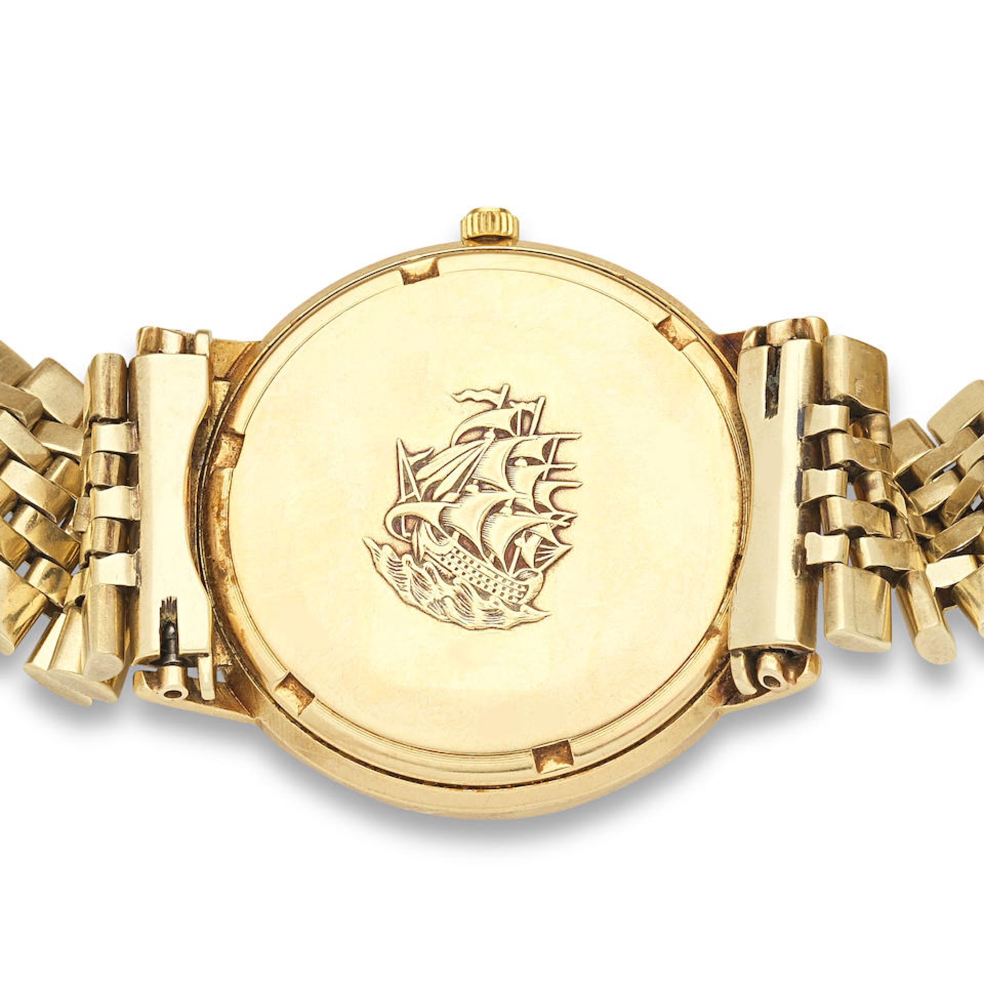 Longines. An 18K gold automatic bracelet watch Flagship Automatic, Ref: 3404, Circa 1961 - Bild 4 aus 4
