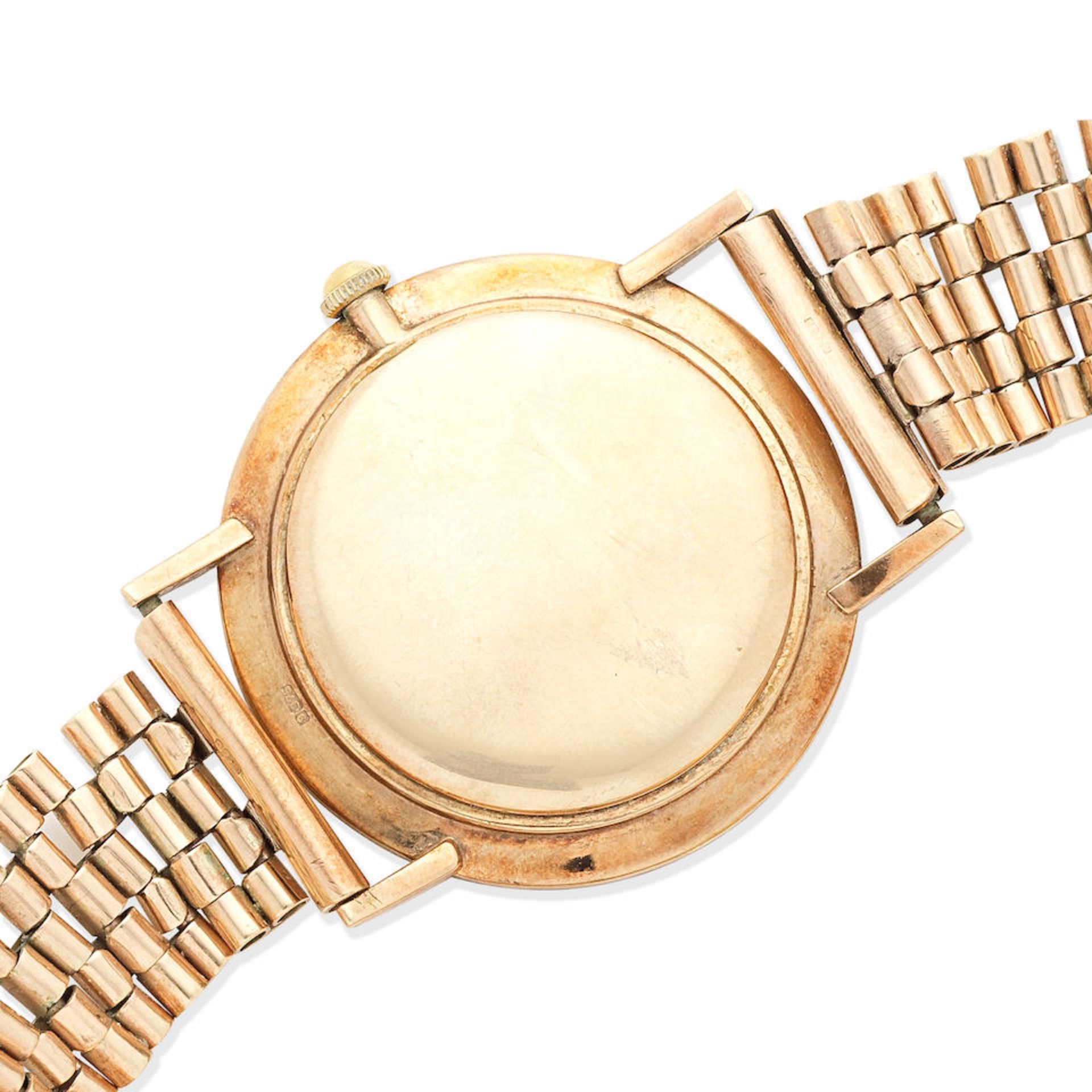 Longines. A 9K gold manual wind bracelet watch London Hallmark for 1956 - Image 2 of 4