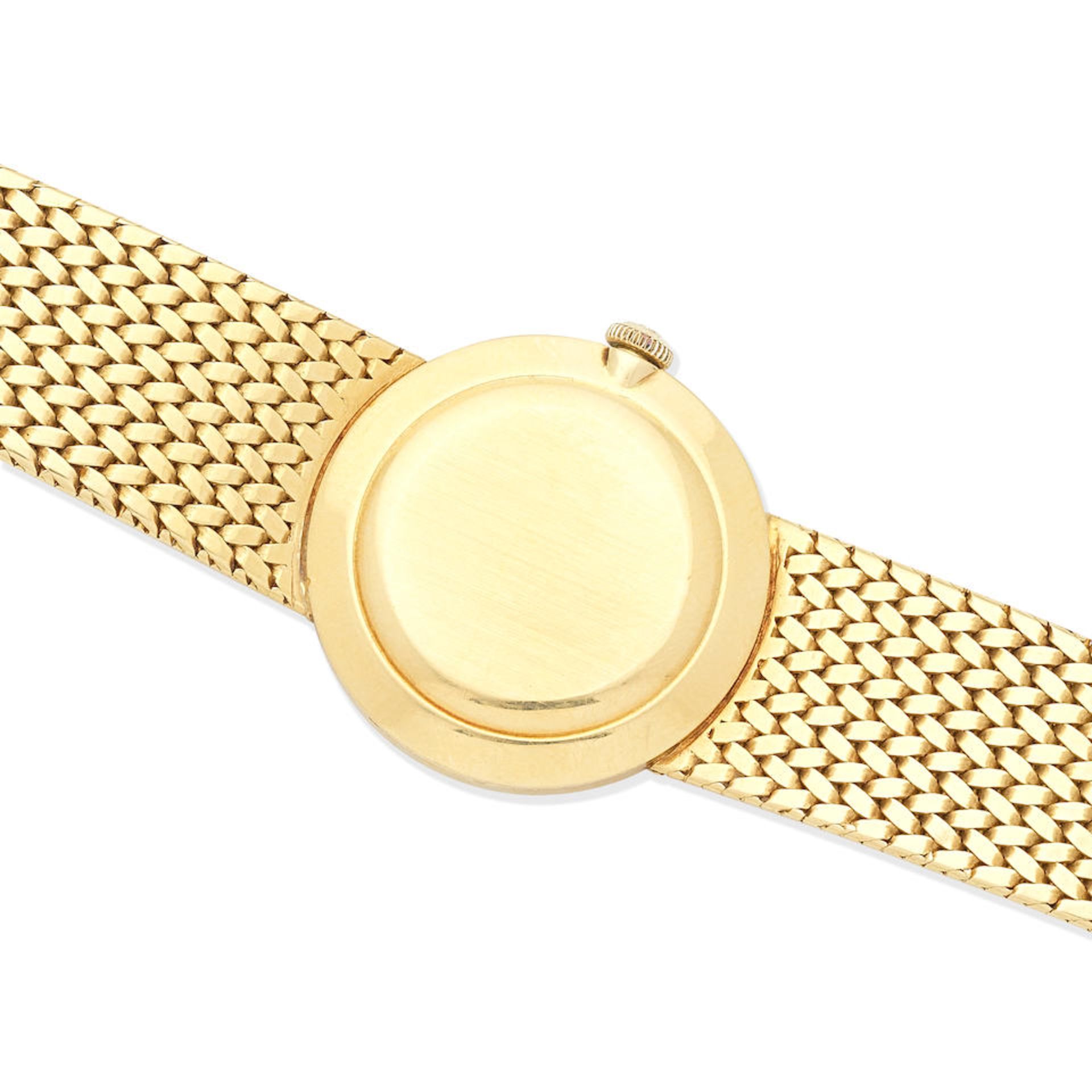 Omega. A lady's 18K gold manual wind bracelet watch London Import mark for 1966 - Image 4 of 5