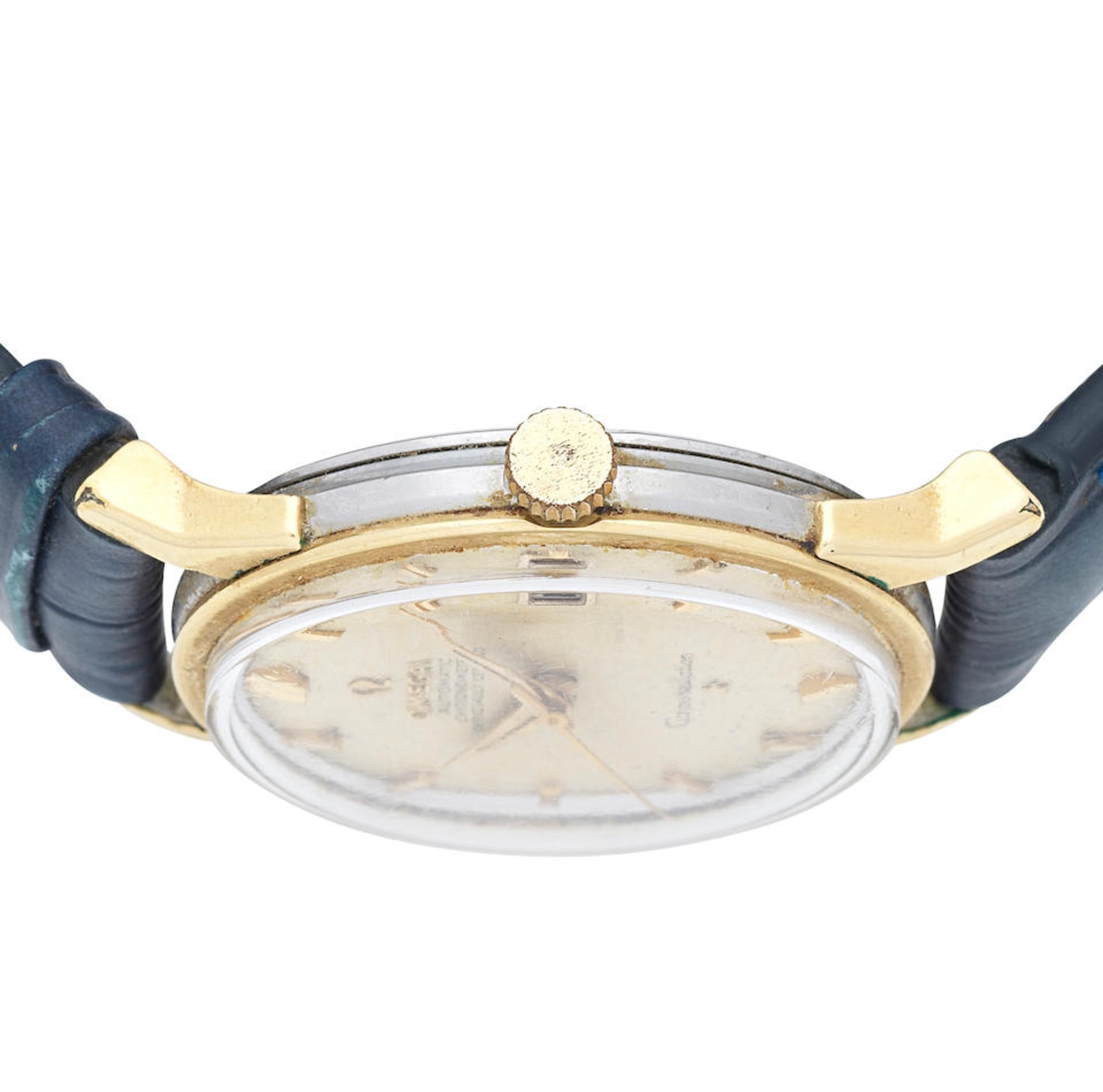 Omega. A gold plated stainless steel automatic calendar wristwatch Constellation, Ref: 168.005,... - Bild 3 aus 5