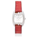 Hermès. A lady's stainless steel quartz wristwatch Cape Cod, Ref: CT1.210, Circa 2000