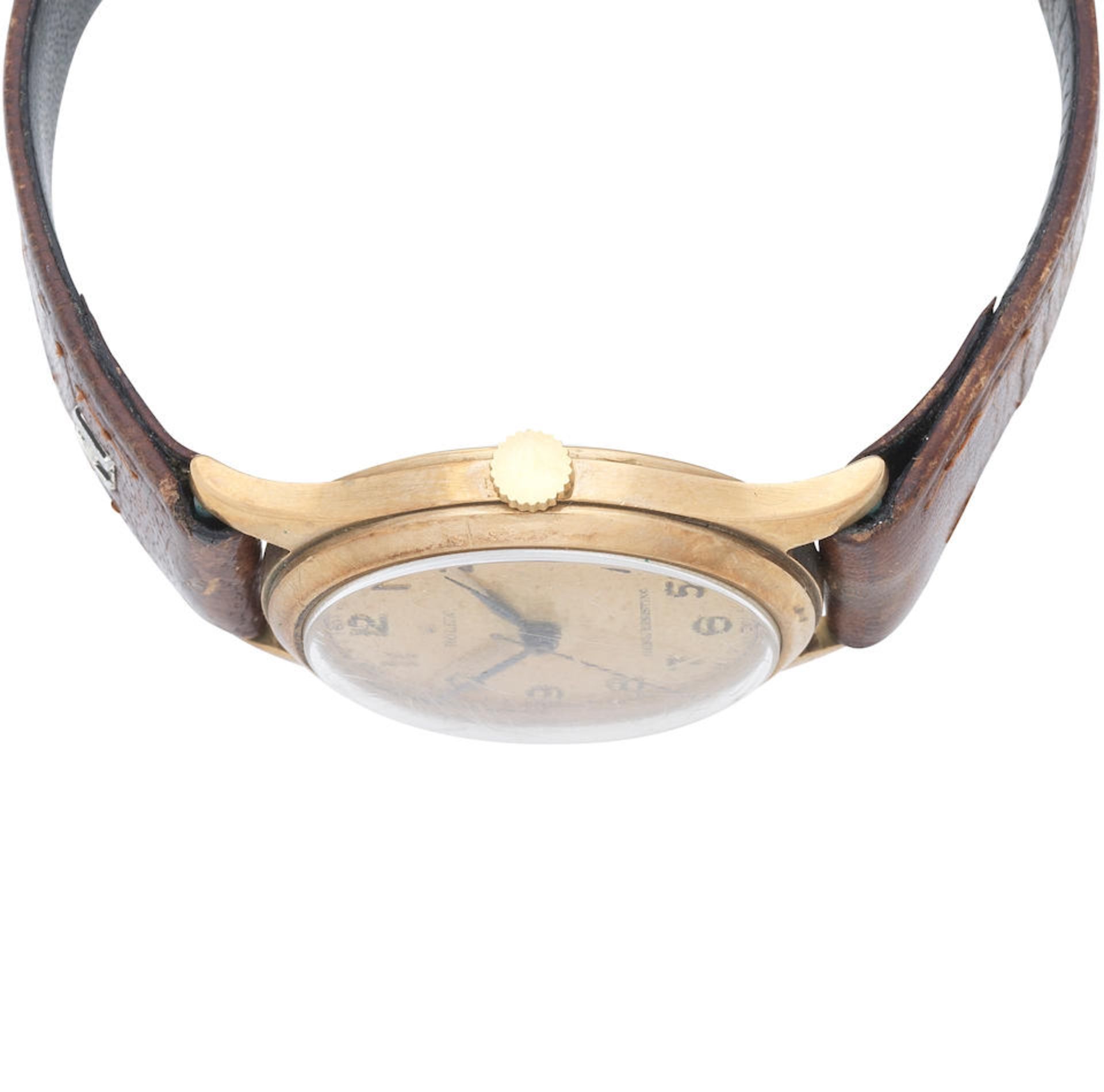 Rolex. A 9K gold manual wind wristwatch Ref: 12325, Birmingham Hallmark for 1950 - Bild 3 aus 5