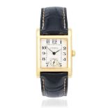 Longines. A recently serviced limited edition 18K gold manual wind wristwatch DolceVita, Ref: L...