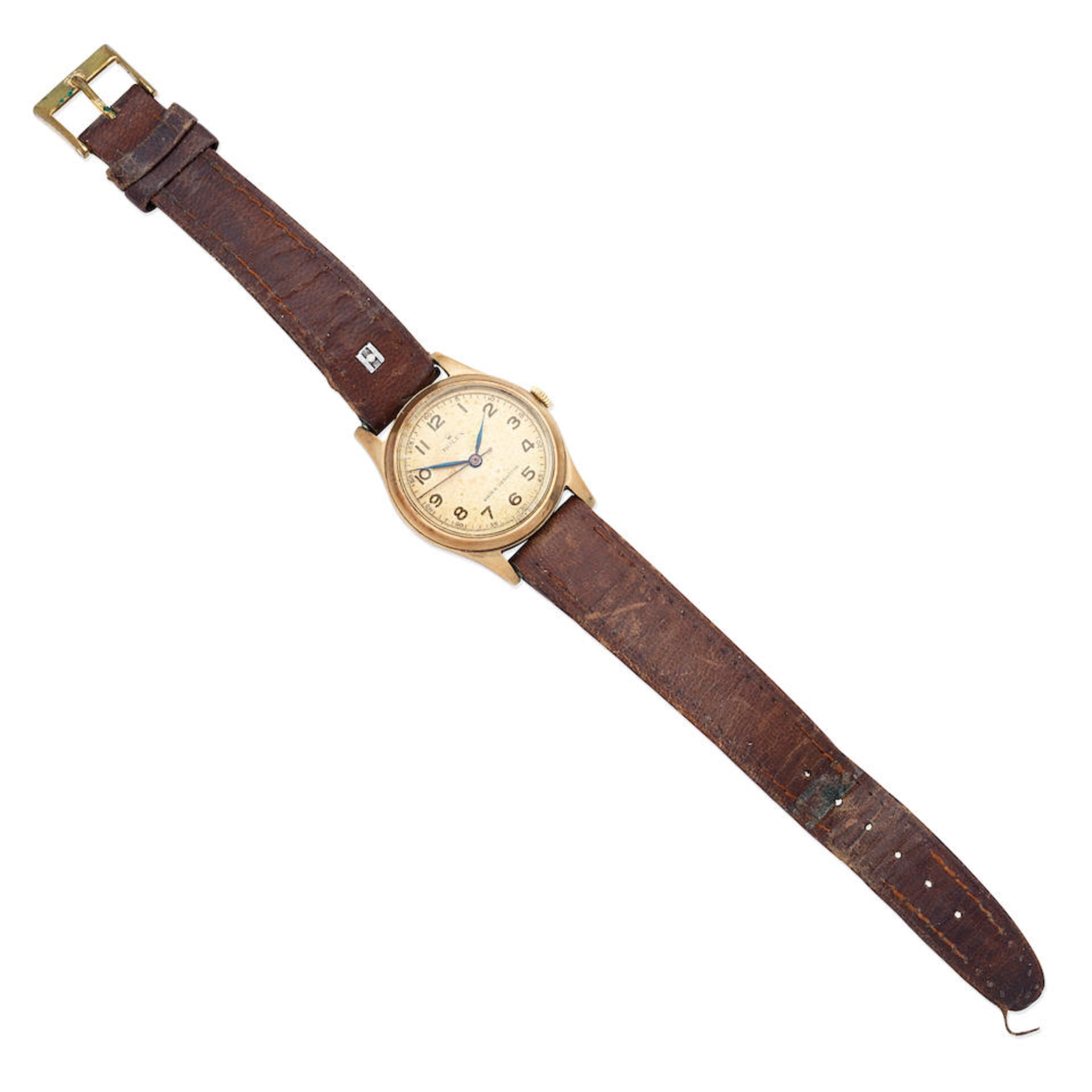 Rolex. A 9K gold manual wind wristwatch Ref: 12325, Birmingham Hallmark for 1950 - Bild 5 aus 5
