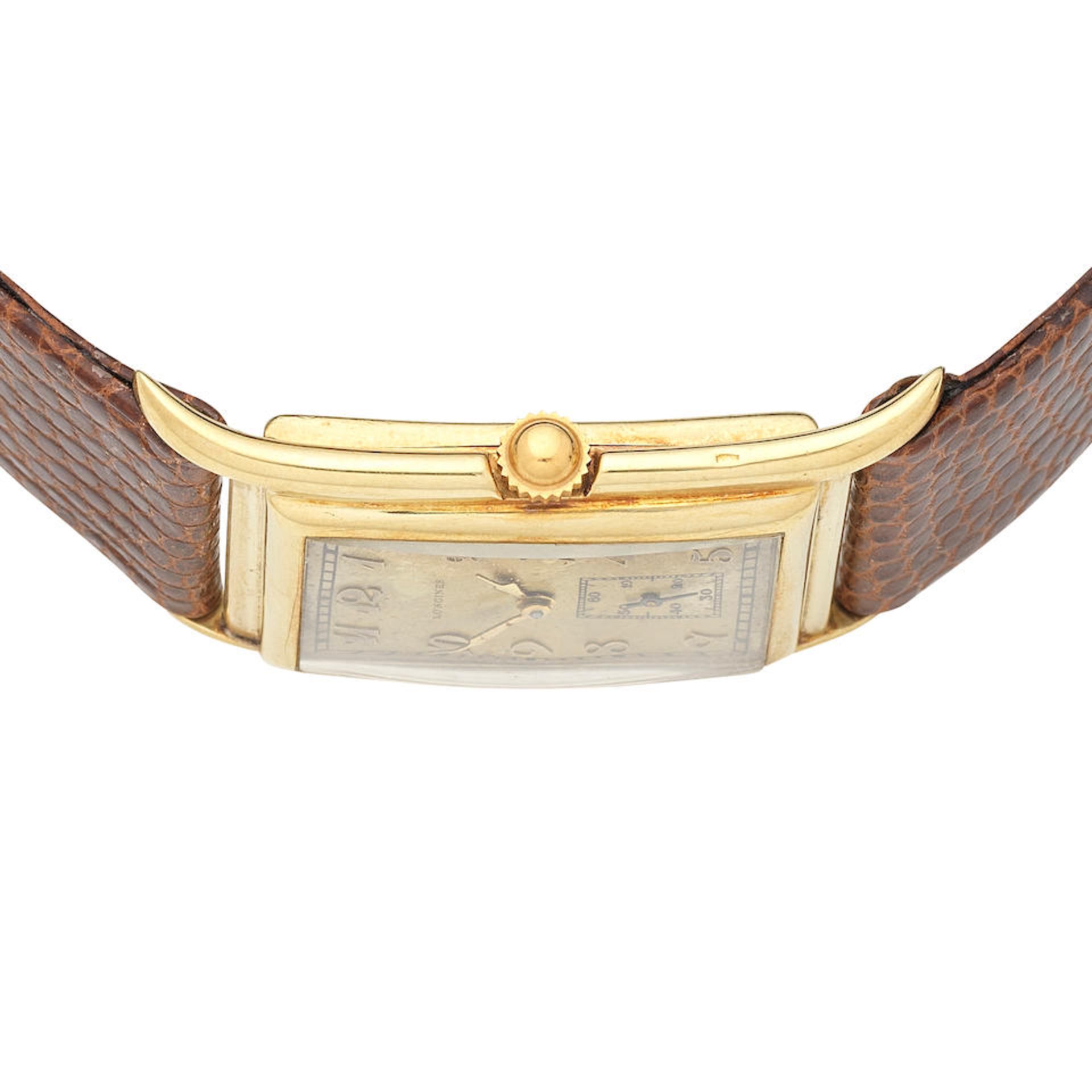 Longines. An 18K gold manual wind wristwatch Circa 1926 - Image 3 of 5