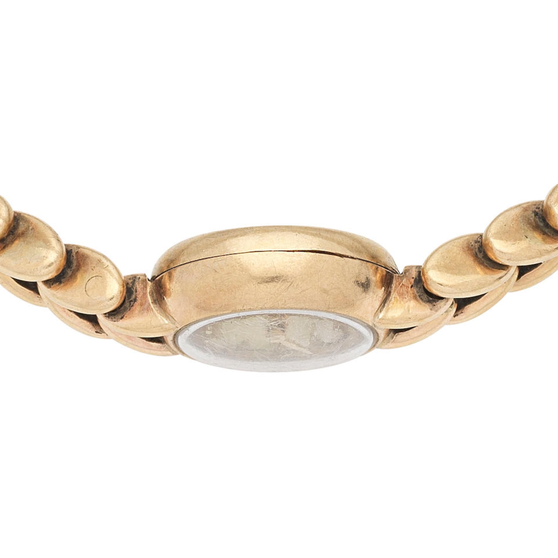 Rolex. A lady's 9K gold manual wind bracelet watch Chester Hallmark for 1958 - Image 2 of 4