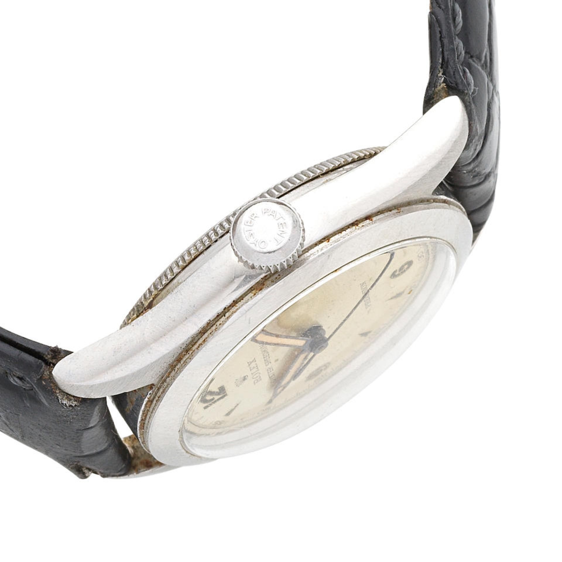 Rolex. A stainless steel manual wind wristwatch Oyster Speedking Precision , Ref: 4220, Circa 1946 - Bild 3 aus 5