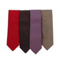 Patek Philippe. A lot of four silk ties (4) Various dates